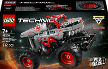 Load image into Gallery viewer, Lego Technic 42200 Monster Jam ThunderROARus Pull-Back