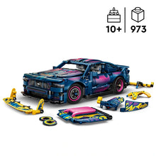 Load image into Gallery viewer, Lego 42236 Custom Garage Ford Mustang GT Car