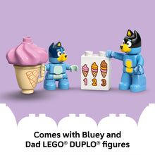Load image into Gallery viewer, Lego Duplo 10458 Ice Cream Trip with Bluey
