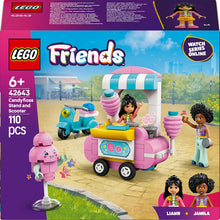 Load image into Gallery viewer, Lego Friends 42643 Cotton Candy Stand and Scooter