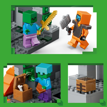 Load image into Gallery viewer, Lego Minecraft 21587 Zombie Dungeon