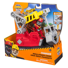 Load image into Gallery viewer, Paw Patrol Rubble Charger Mega Power Crane