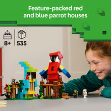 Load image into Gallery viewer, Lego Minecraft 21282 The Parrot Houses