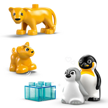 Load image into Gallery viewer, Lego Duplo 10442 Wild Animal Families: Penguins & Lions