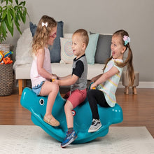 Load image into Gallery viewer, Whale Teether Totter - Blue