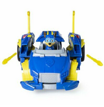 Load image into Gallery viewer, Paw Patrol Mighty Super Paws Chase's Powered Up Cruiser