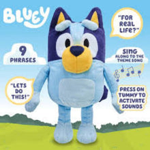 Load image into Gallery viewer, Bluey's Talking Bluey Plush