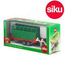 Load image into Gallery viewer, Siku 1:32 2875 Cattle Trailer with Cows
