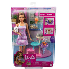 Load image into Gallery viewer, Barbie Kitty Condo & Pet