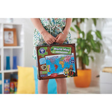 Load image into Gallery viewer, World Map 150 Piece Jigsaw Puzzle