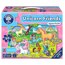 Load image into Gallery viewer, Unicorn Friends Jigsaw Puzzle