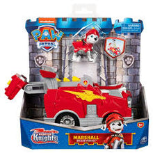 Load image into Gallery viewer, PAW Patrol Rescue Knights Marshall Transforming Toy Car with Figure