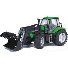 Load image into Gallery viewer, Bruder 03081 Deutz Agrotron X720 with Frontloader