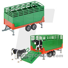 Load image into Gallery viewer, Siku 1:32 2875 Cattle Trailer with Cows