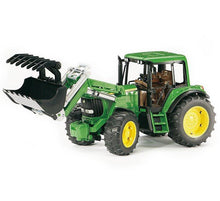 Load image into Gallery viewer, Bruder 03151 John Deere Tractor with Frontloader