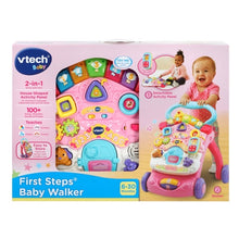 Load image into Gallery viewer, Vtech First Steps Baby Walker Pink