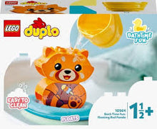 Load image into Gallery viewer, Lego 10964 Duplo Bath Time Fun: Floating Red Panda Baby Toy