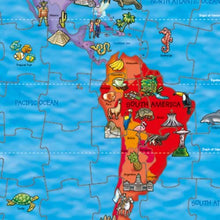 Load image into Gallery viewer, World Map 150 Piece Jigsaw Puzzle