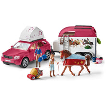 Load image into Gallery viewer, Schleich Horse Club Horse Adventures With Car & Trailer 42535