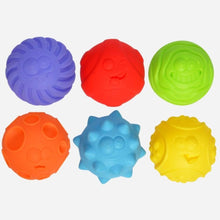 Load image into Gallery viewer, Sensory Rainbow Textured Balls