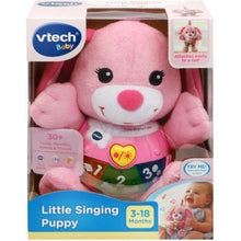 Load image into Gallery viewer, Vtech Little Singing Puppy Pink