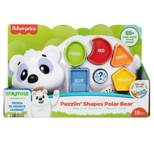 Load image into Gallery viewer, Fisher Price Puzzlin’ Shapes Polar Bear