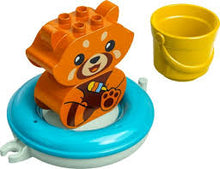 Load image into Gallery viewer, Lego 10964 Duplo Bath Time Fun: Floating Red Panda Baby Toy