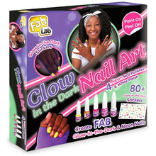 Load image into Gallery viewer, Fab Lab Glow In The Dark Nail Art