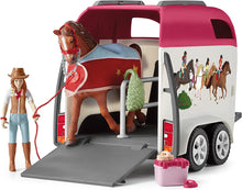 Load image into Gallery viewer, Schleich Horse Club Horse Adventures With Car & Trailer 42535