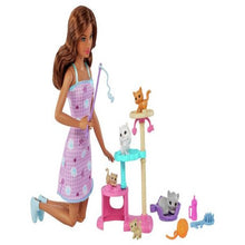 Load image into Gallery viewer, Barbie Kitty Condo & Pet