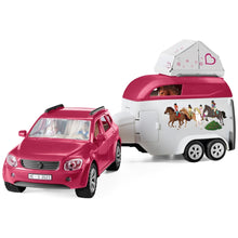 Load image into Gallery viewer, Schleich Horse Club Horse Adventures With Car & Trailer 42535