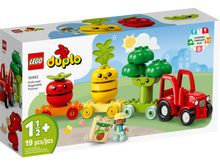 Load image into Gallery viewer, Lego Duplo Fruit &amp; Veg Tractor
