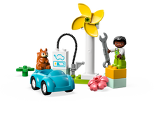 Load image into Gallery viewer, Lego Duplo Wind Turbine &amp; Electric Car
