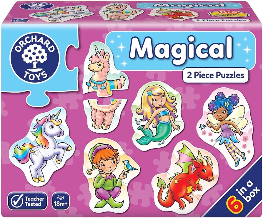 Magical 6 in 1 Jigsaw Puzzle