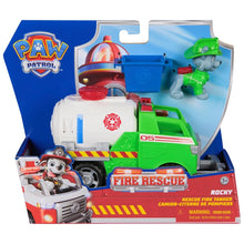 Load image into Gallery viewer, Paw Patrol Rocky Fire Rescue Tanker
