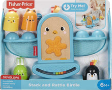 Load image into Gallery viewer, Fisher Price Stack and Rattle Birdie
