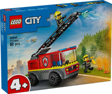 Load image into Gallery viewer, Lego City 60463 Fire Ladder Truck
