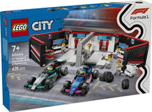Load image into Gallery viewer, LEGO City 60444 F1® Garage &amp; Mercedes-AMG &amp; Alpine
