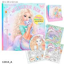 TOPModel Watercolour Book Mermaid