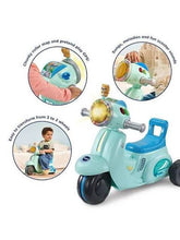 Load image into Gallery viewer, Vtech 2-in-1 Ride &amp; Balance Scooter Blue
