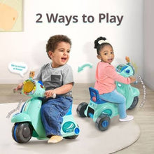 Load image into Gallery viewer, Vtech 2-in-1 Ride &amp; Balance Scooter Blue
