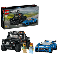 Load image into Gallery viewer, Lego Speed Champions Jaguar Project 7 &amp; Land Rover Defender 77264
