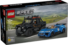 Load image into Gallery viewer, Lego Speed Champions Jaguar Project 7 &amp; Land Rover Defender 77264
