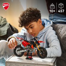 Load image into Gallery viewer, Lego Technic Ducati Desmo450 Mx Factory Motorcycle 42238
