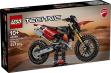Load image into Gallery viewer, Lego Technic Ducati Desmo450 Mx Factory Motorcycle 42238
