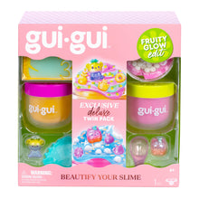 Load image into Gallery viewer, Gui Gui Fruity Glow Deluxe Twin Pack: Beautify Your Slime
