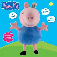 Load image into Gallery viewer, Peppa Pig Talking George Soft Toy
