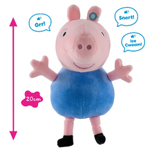 Load image into Gallery viewer, Peppa Pig Talking George Soft Toy

