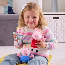 Load image into Gallery viewer, Peppa Pig Peppa George &amp; Evie 3 Pack Soft Toys
