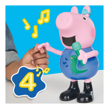 Load image into Gallery viewer, Peppa Pig Joke &amp; Sing George 8-Inch Figure
